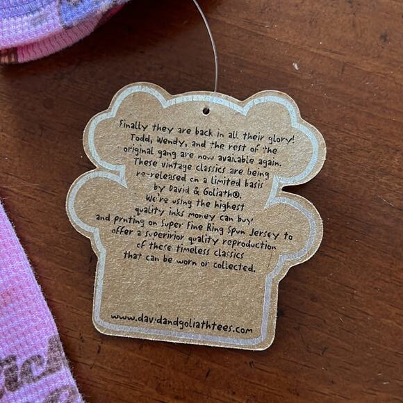 David & Goliath  Pink print Knit Top NWT Size Small Whimsical Popsicle  Size S - Picture 7 of 8